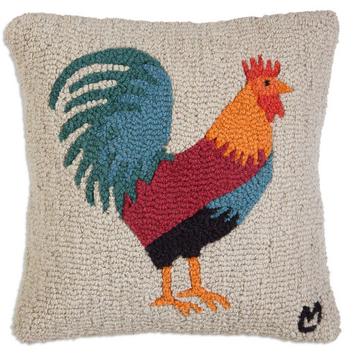 rooster shaped pillow
