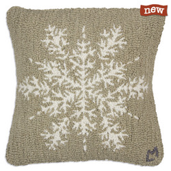 C4C-Khaki-Snow-Flake-Pillow-165KHAKIFLAKE.JPG