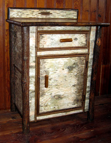 Rustic Adirondack Style Twig and Birch Furniture Rustic Adirondack Style Twig and Birch Furniture