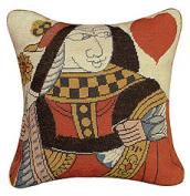 Queen of Hearts Pillow