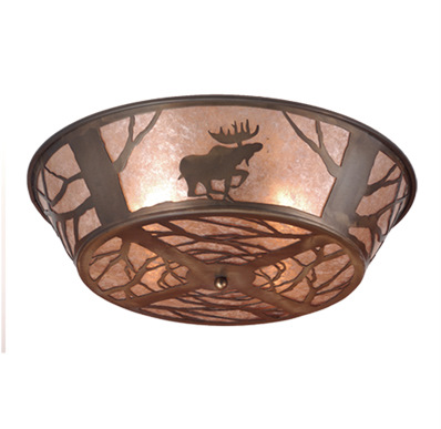 Northwoods Moose Ceiling Light